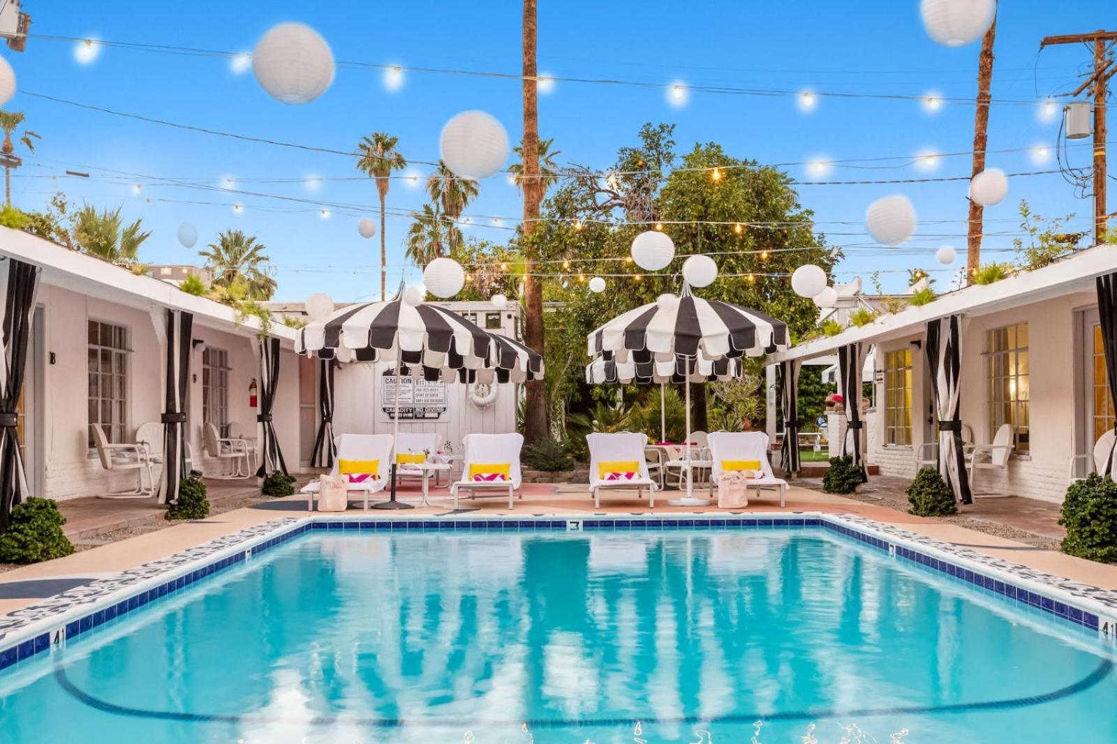 Poolside Architectural Escape Stunning Views Hotel Palm Springs Exterior photo